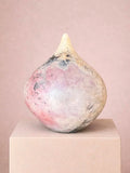 Pit-Fired Porcelain Bulb Sculpture