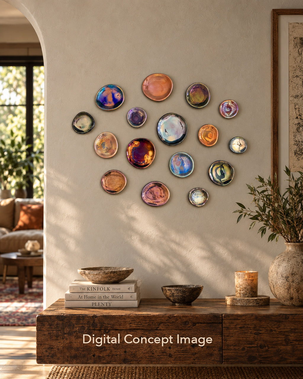 'Guided Light' Wall Constellation