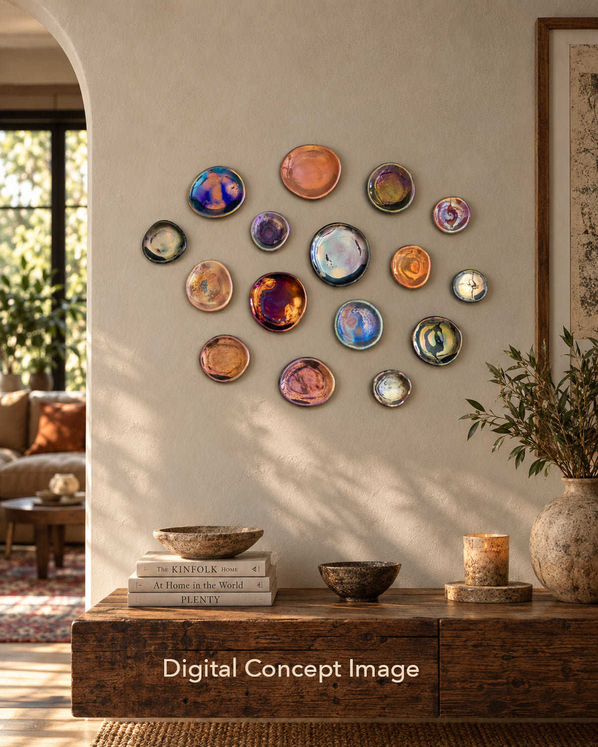 'Guided Light' Wall Constellation