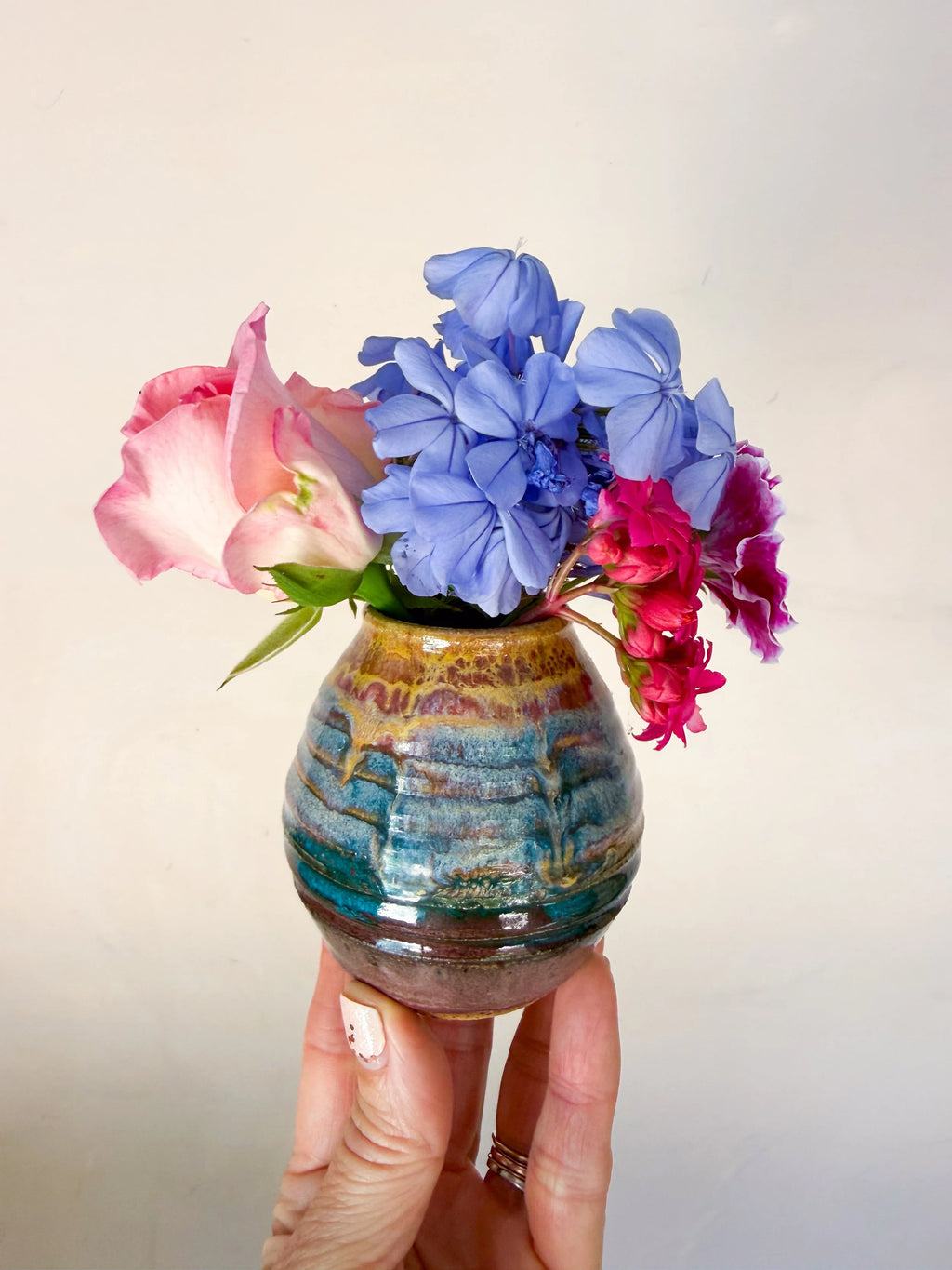 Small Wonders - Set of 8 Mini Ceramic Vases