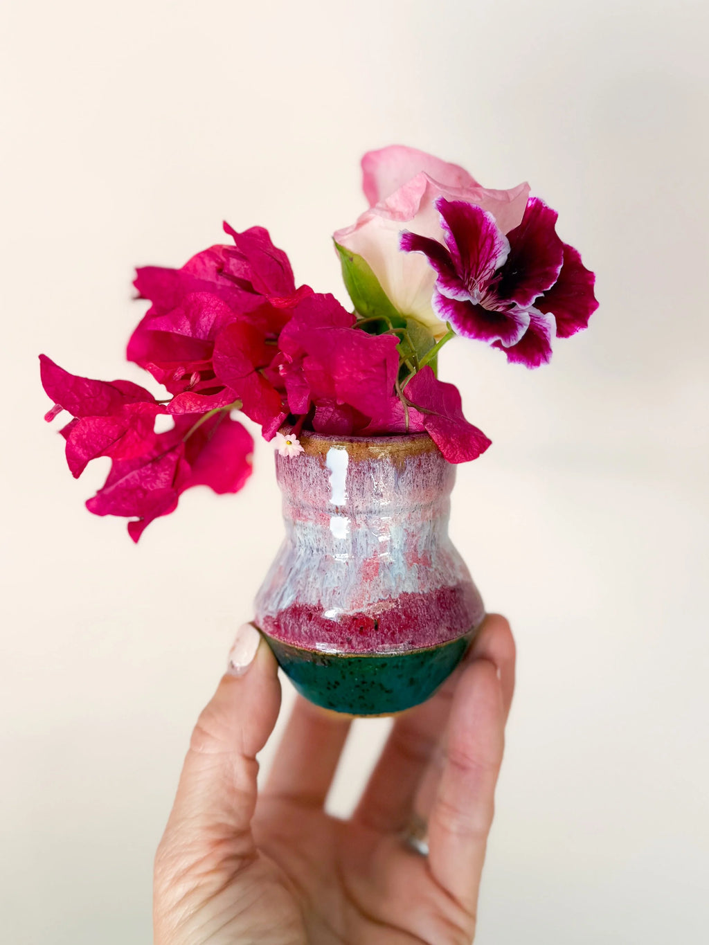 Small Wonders - Set of 8 Mini Ceramic Vases