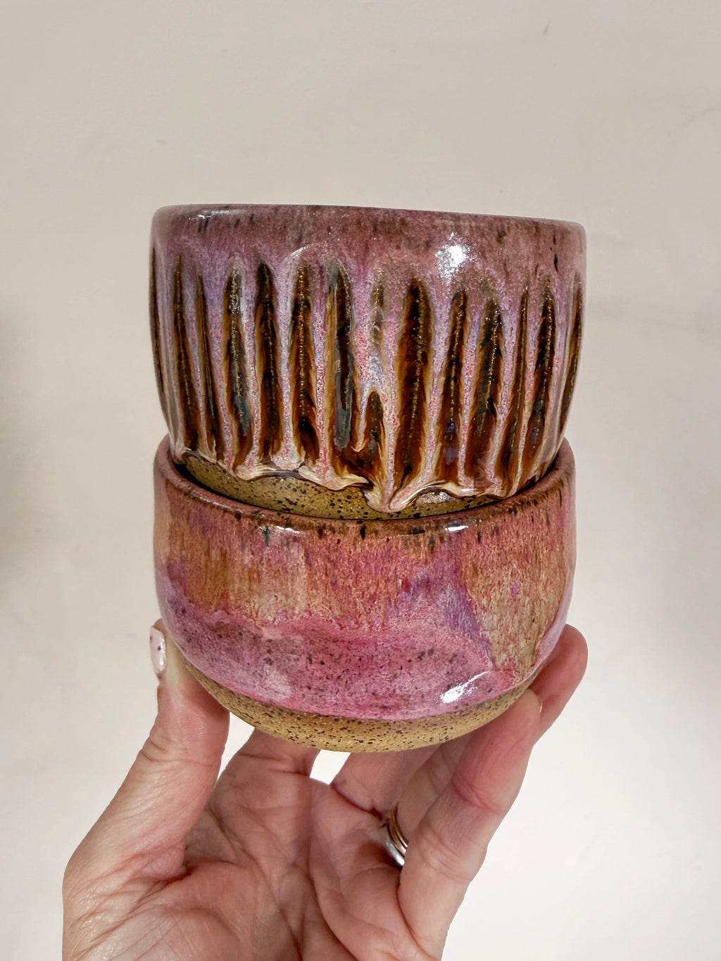 'Dusty Rose' Ritual Cups * Set of two