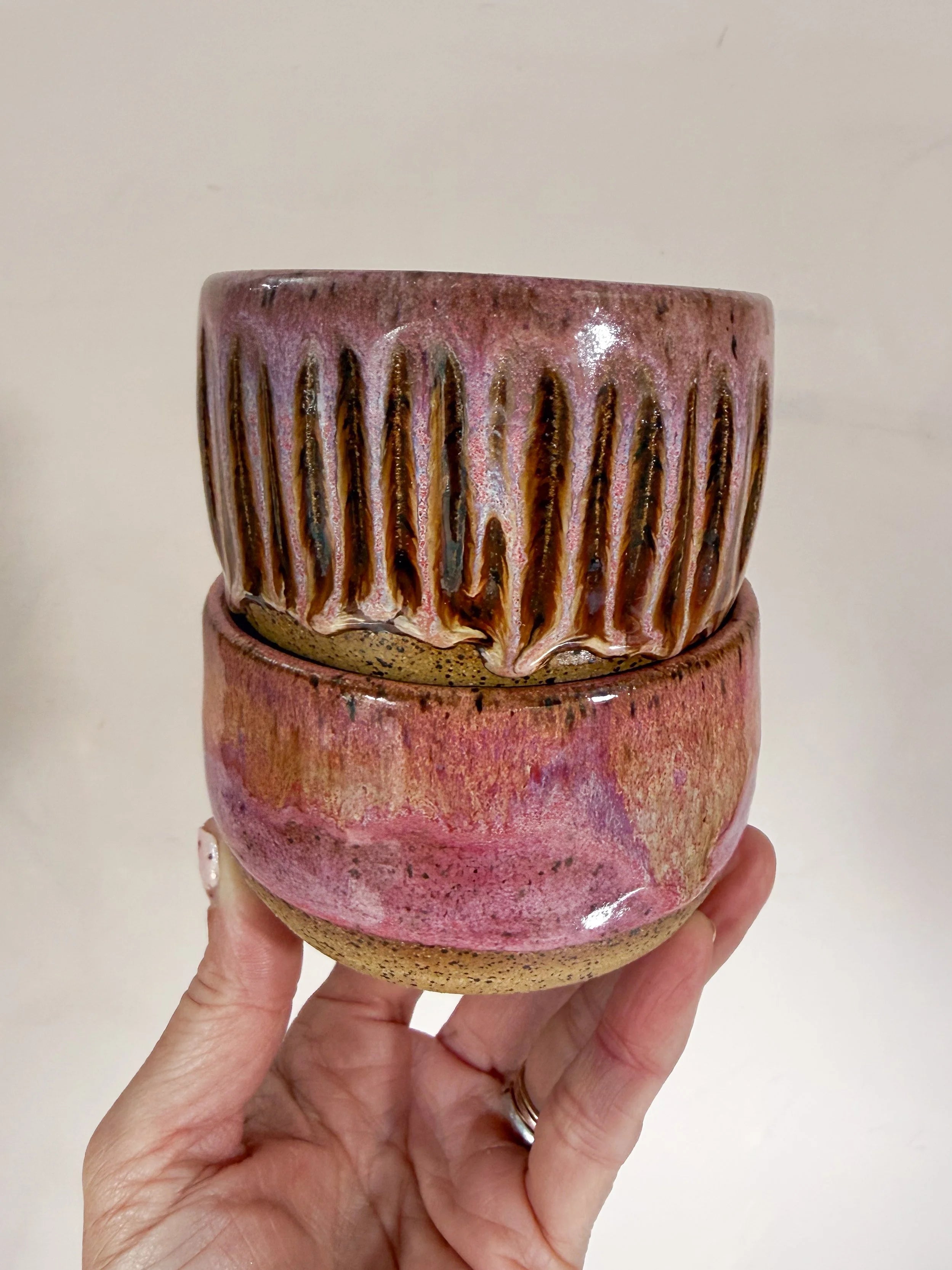 'Dusty Rose' Ritual Cups * Set of two