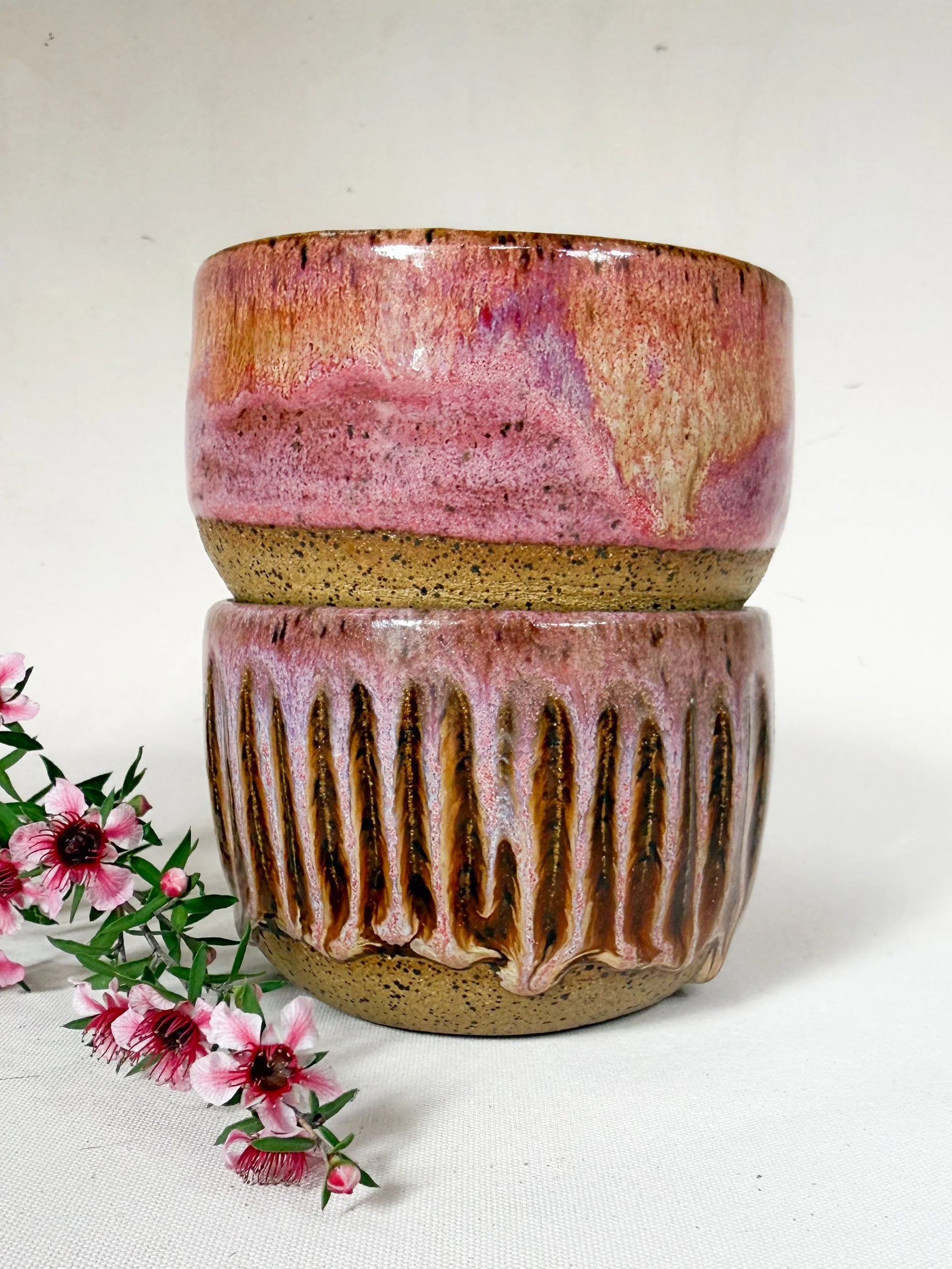 'Dusty Rose' Ritual Cups * Set of two