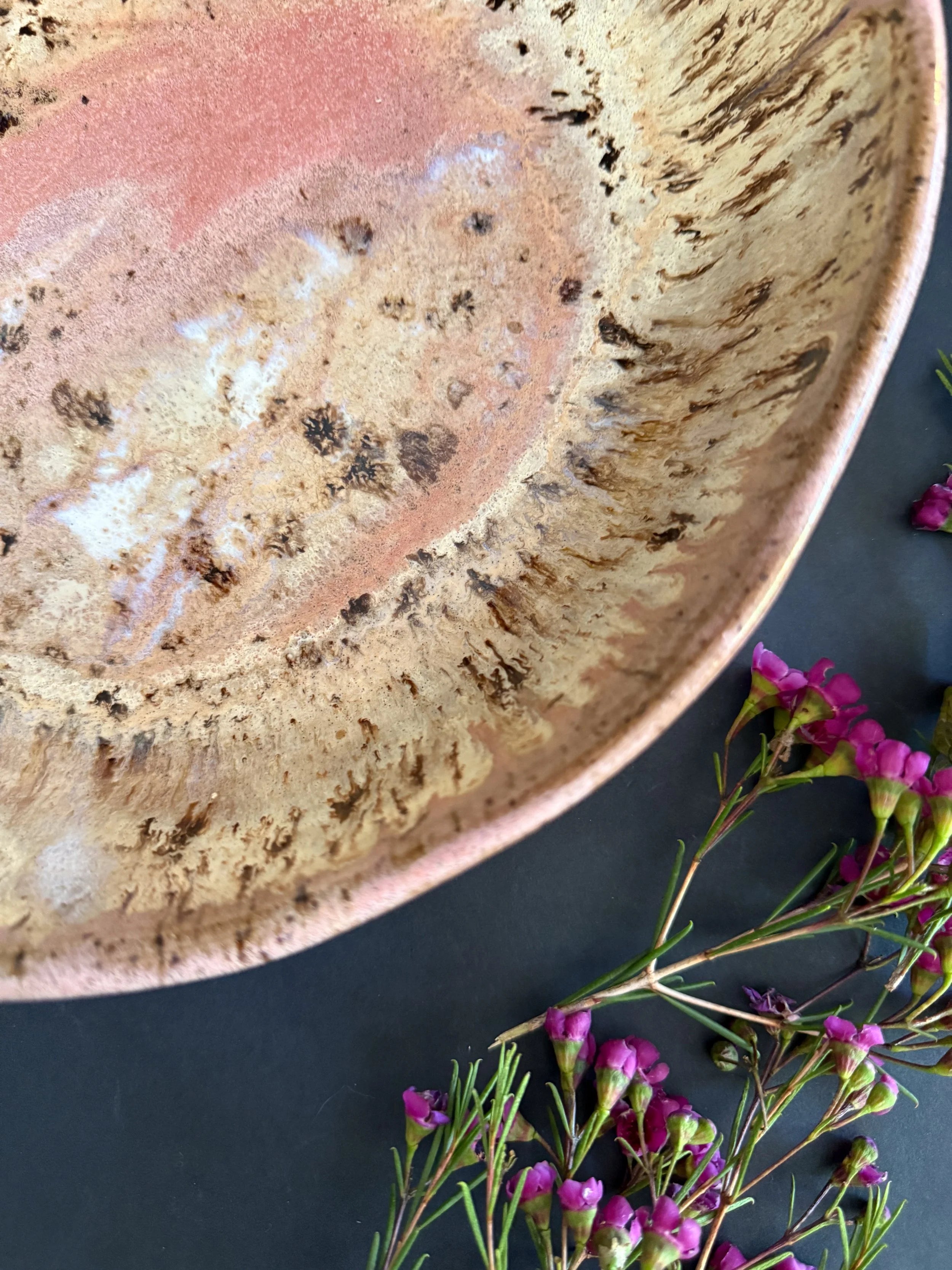 'Rose Dust'  Large Dream Bowl
