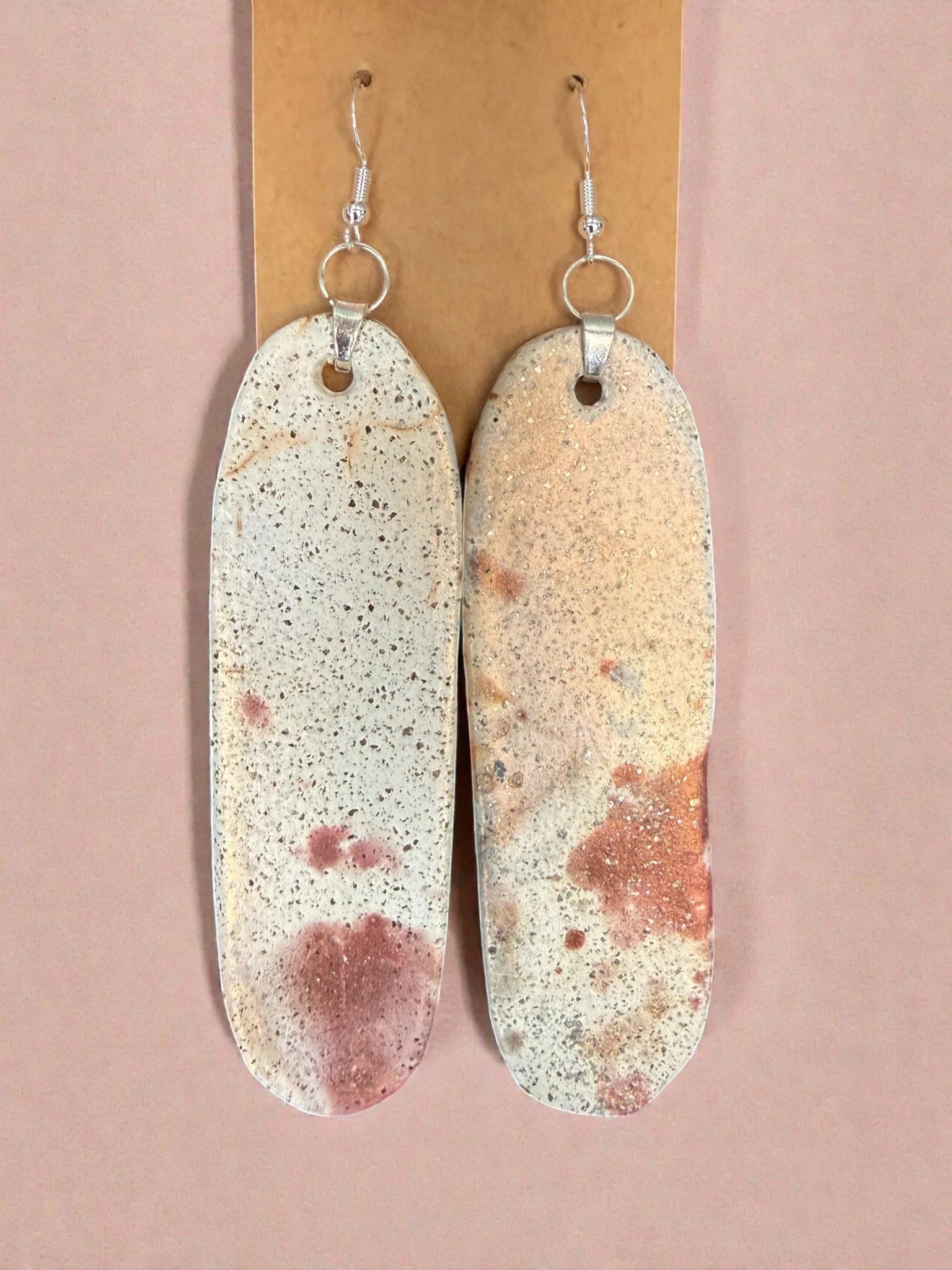 Pit Fired Micaceous Clay Earrings * 5