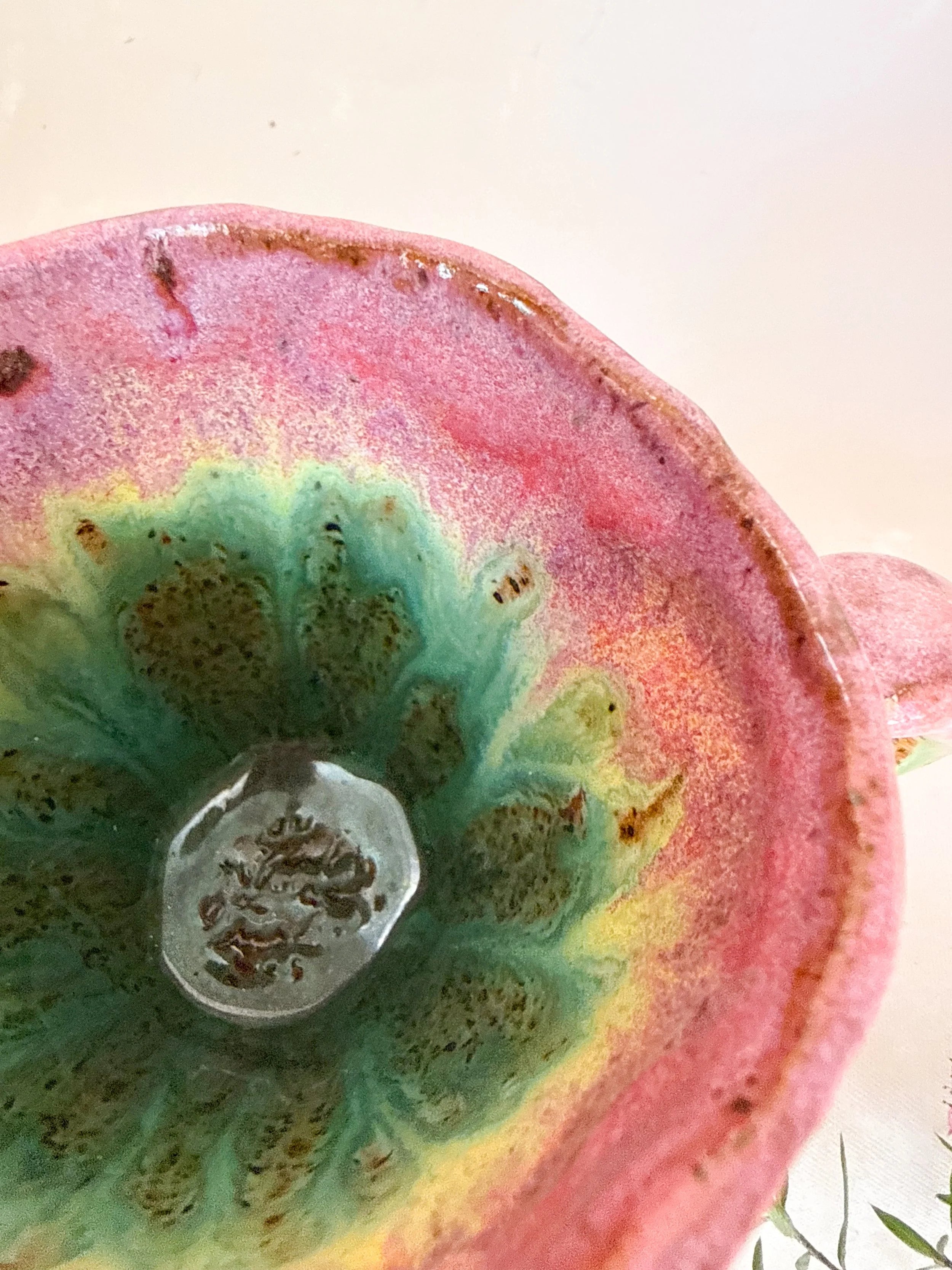 'Spring Joy' Hand Pinched Mug