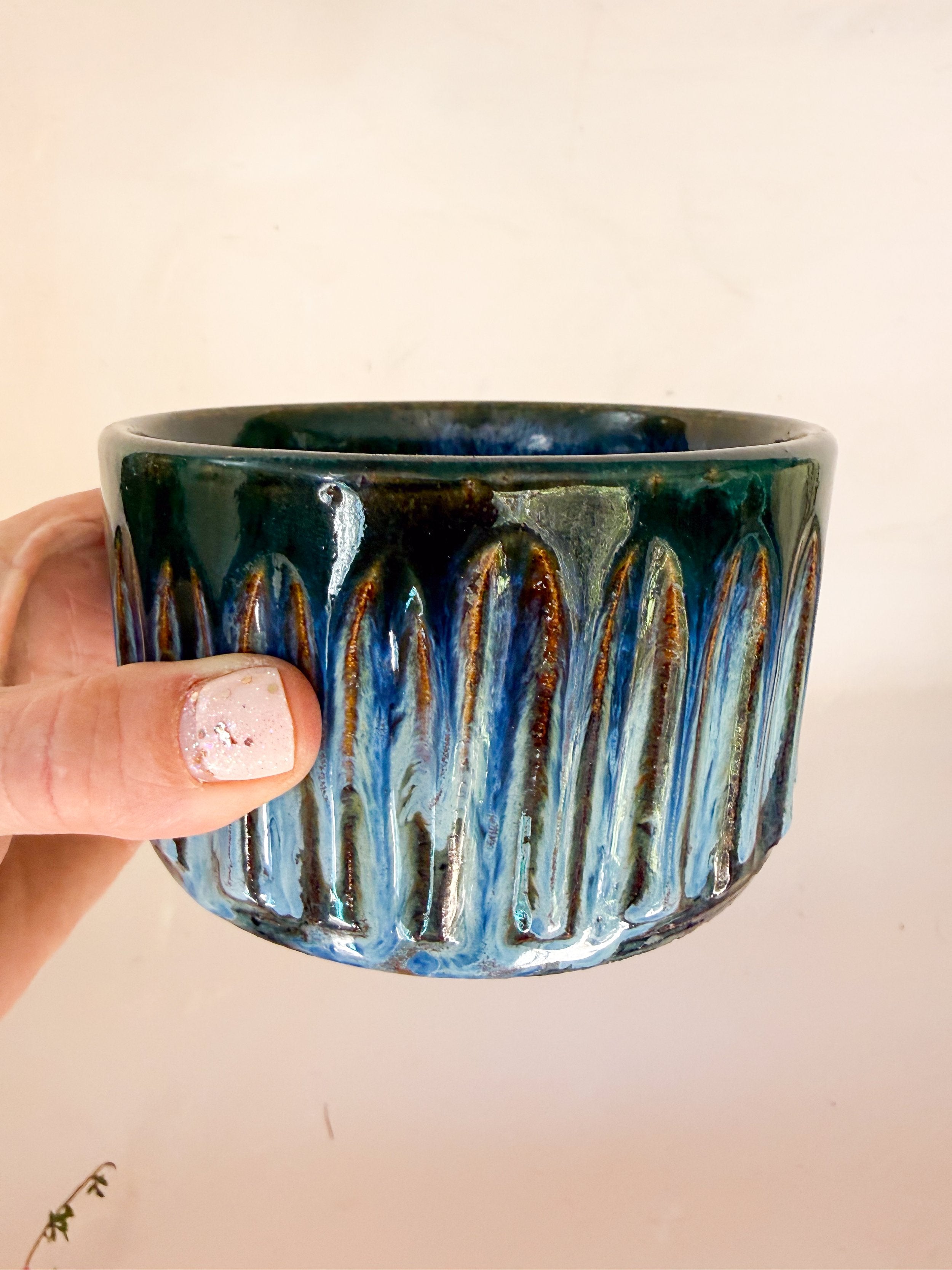 'Blue Flame' Large Ritual Cup