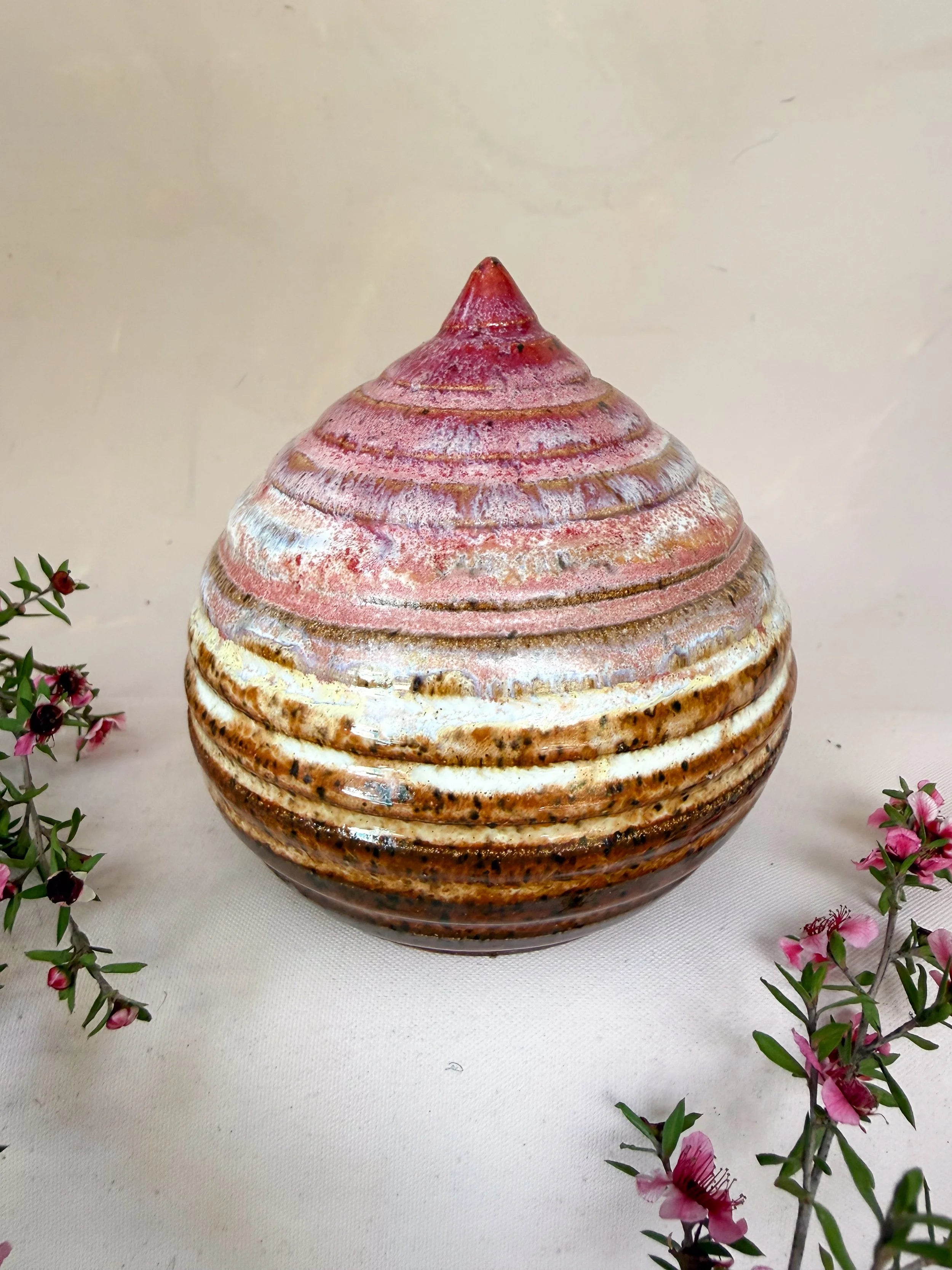 'Rosey Resonance'  Balance Bulb Sound Sculpture