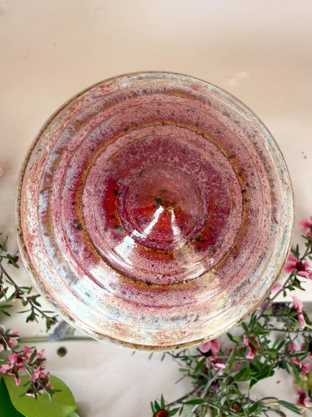'Rosey Resonance'  Balance Bulb Sound Sculpture