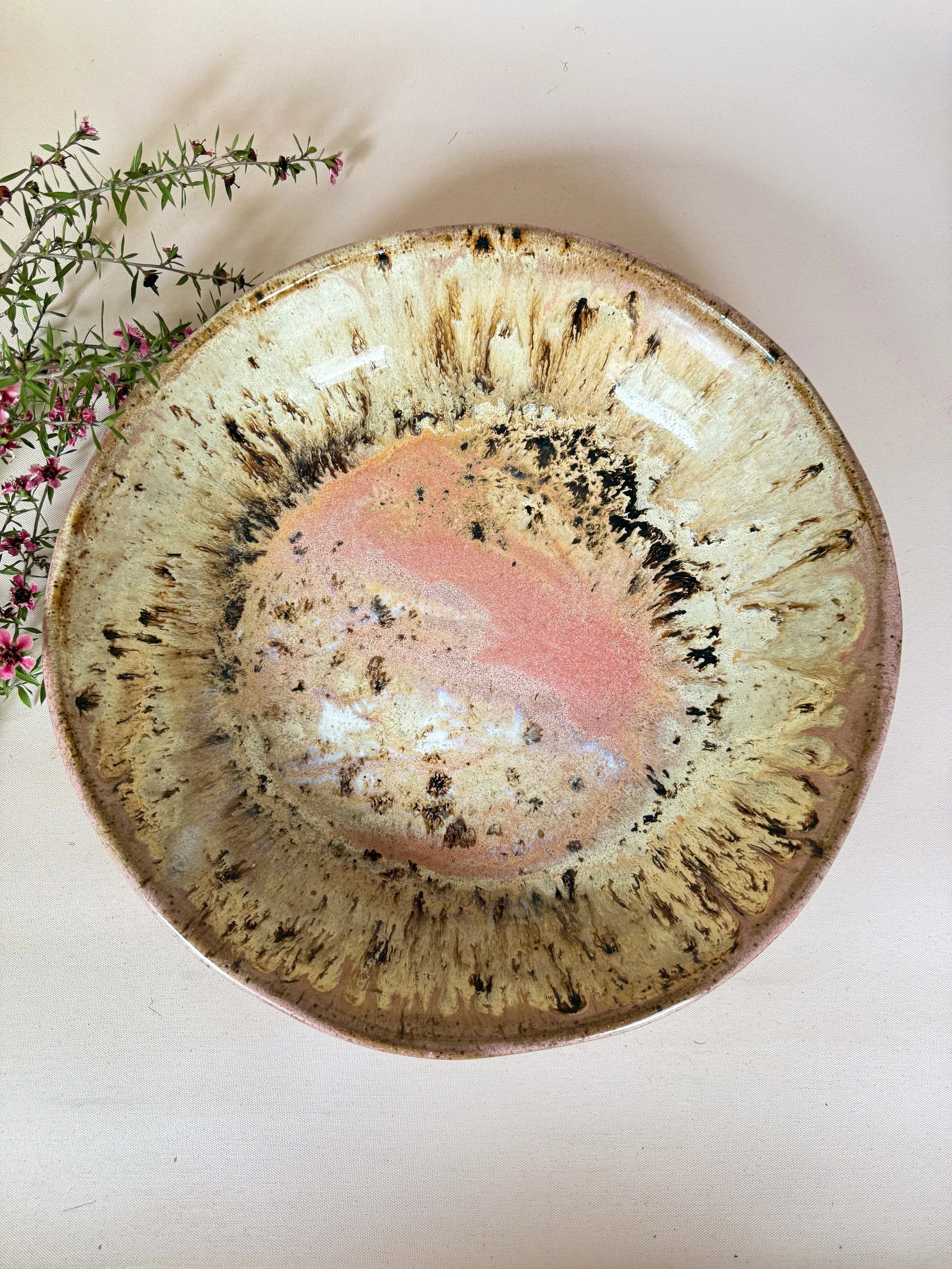 'Rose Dust'  Large Dream Bowl